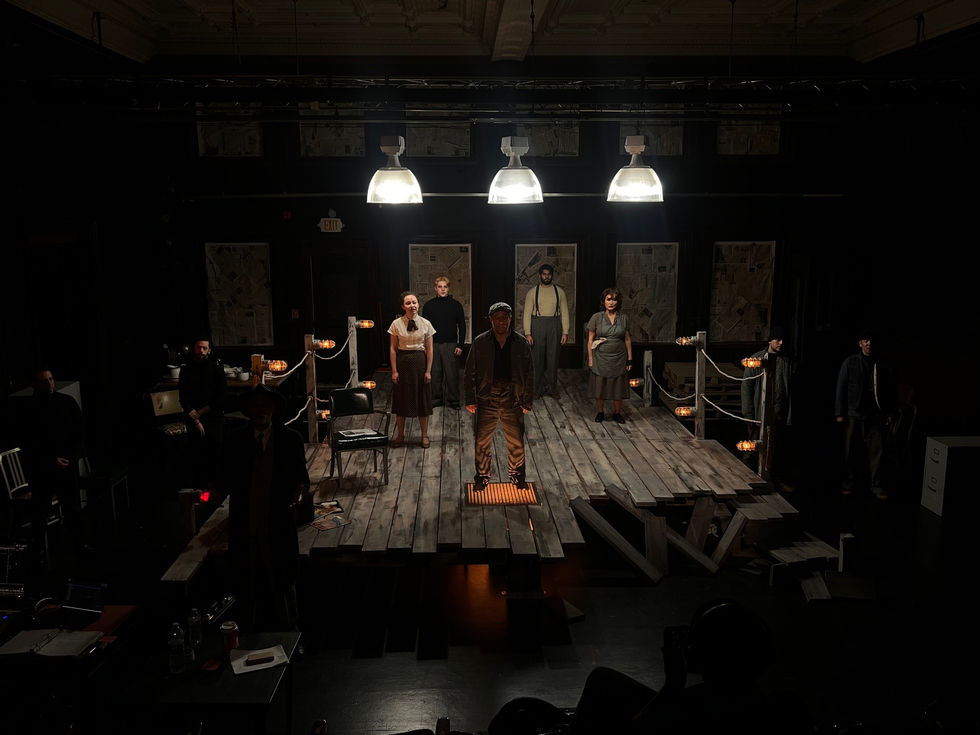 "A View From the Bridge" Cast '25. Photo by Darlene DeVita.