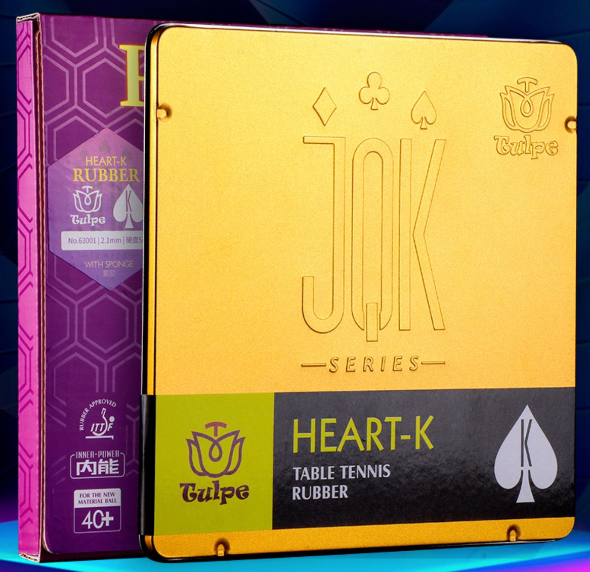 Kokutaku Tulpe Heart-K Table Tennis Rubber