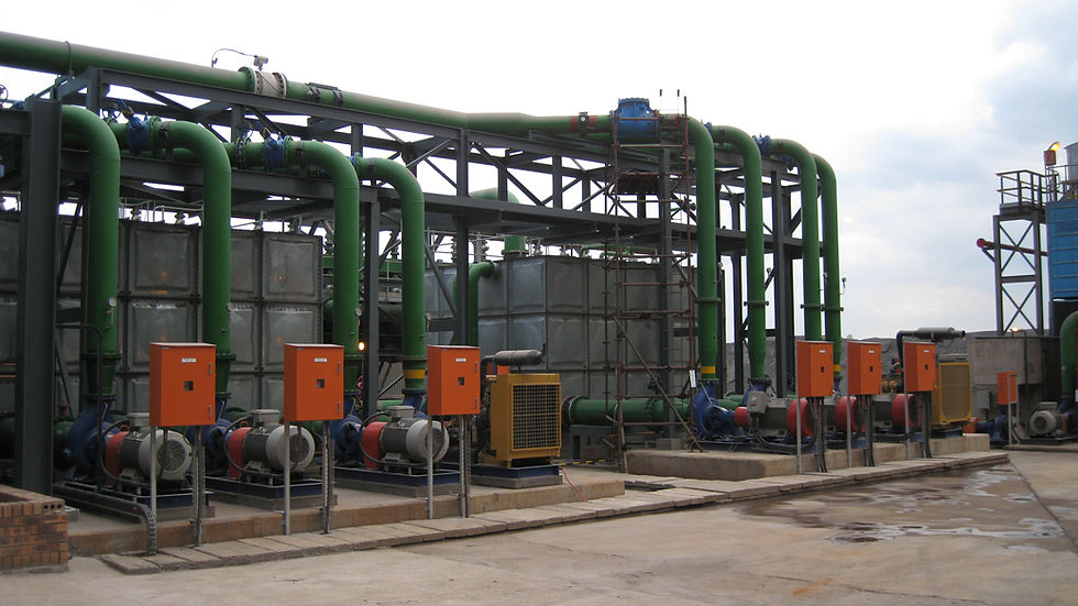 Samancor Middelburg Ferrochrome M4 60MW DC Furnace 08