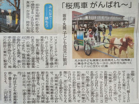 ポニー用の馬車を製作しました