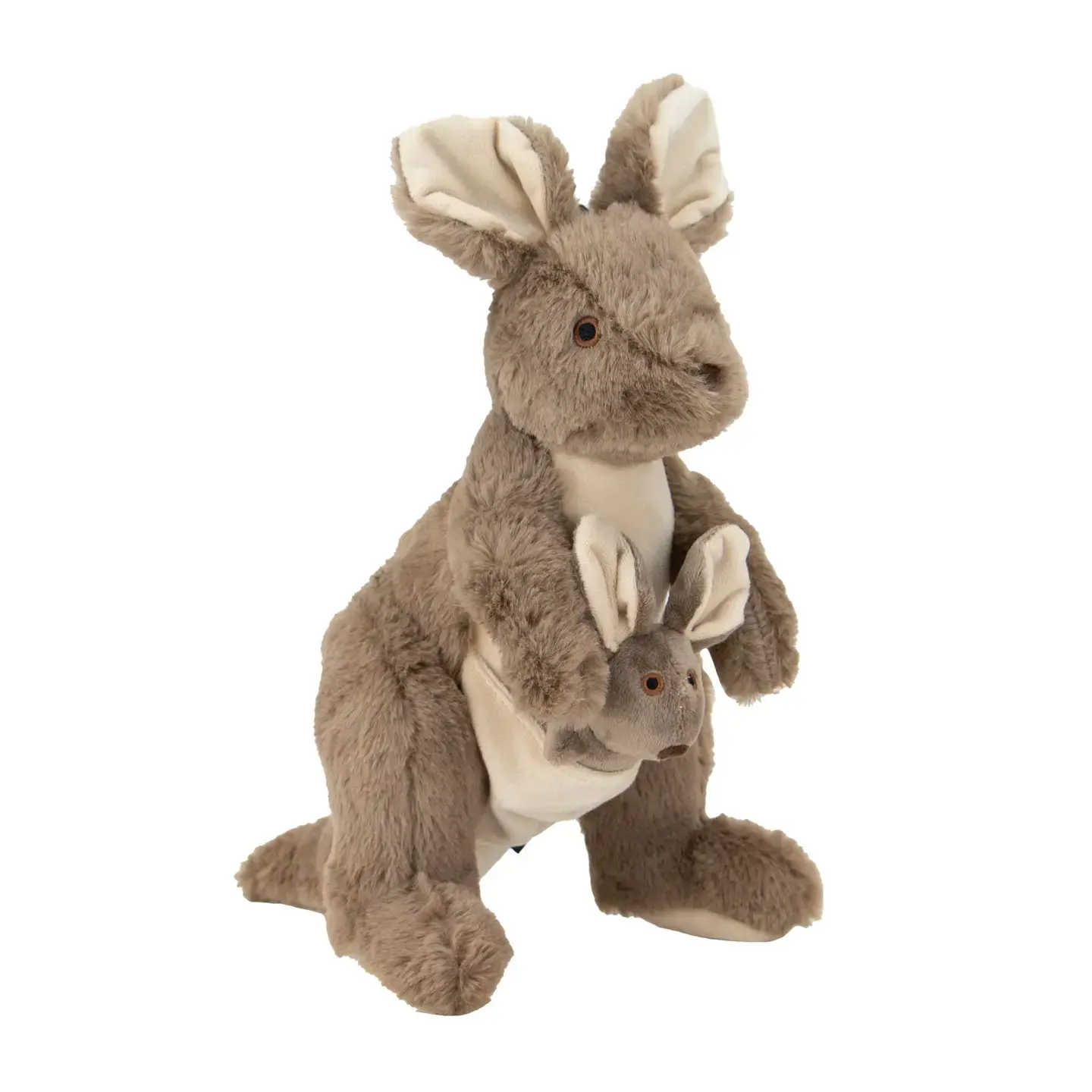Cuddle Play Plush Kangeroo & Joey Dog Toy