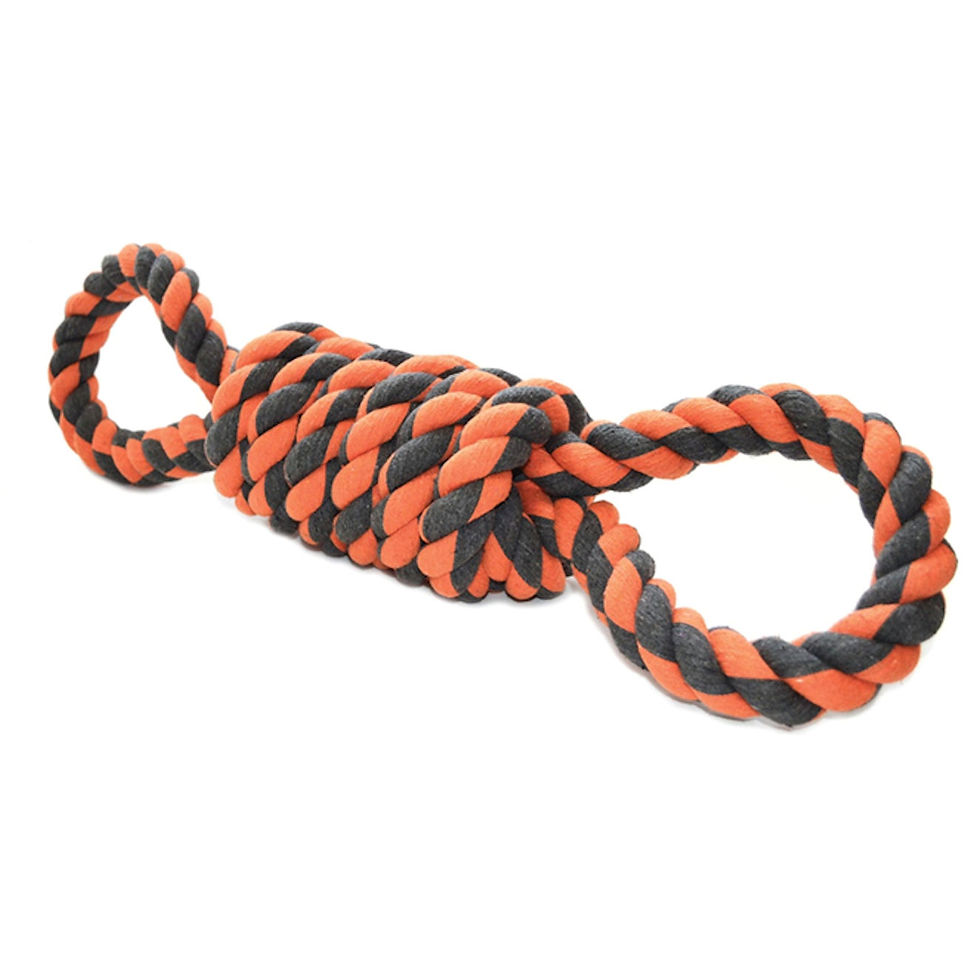 Happypet Extreme Rope Tugger Figure 8 Dog Toy