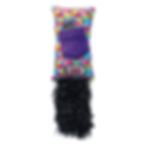Thumbnail: KONG Kickeroo Purple Pocket Kitten Cat Toy