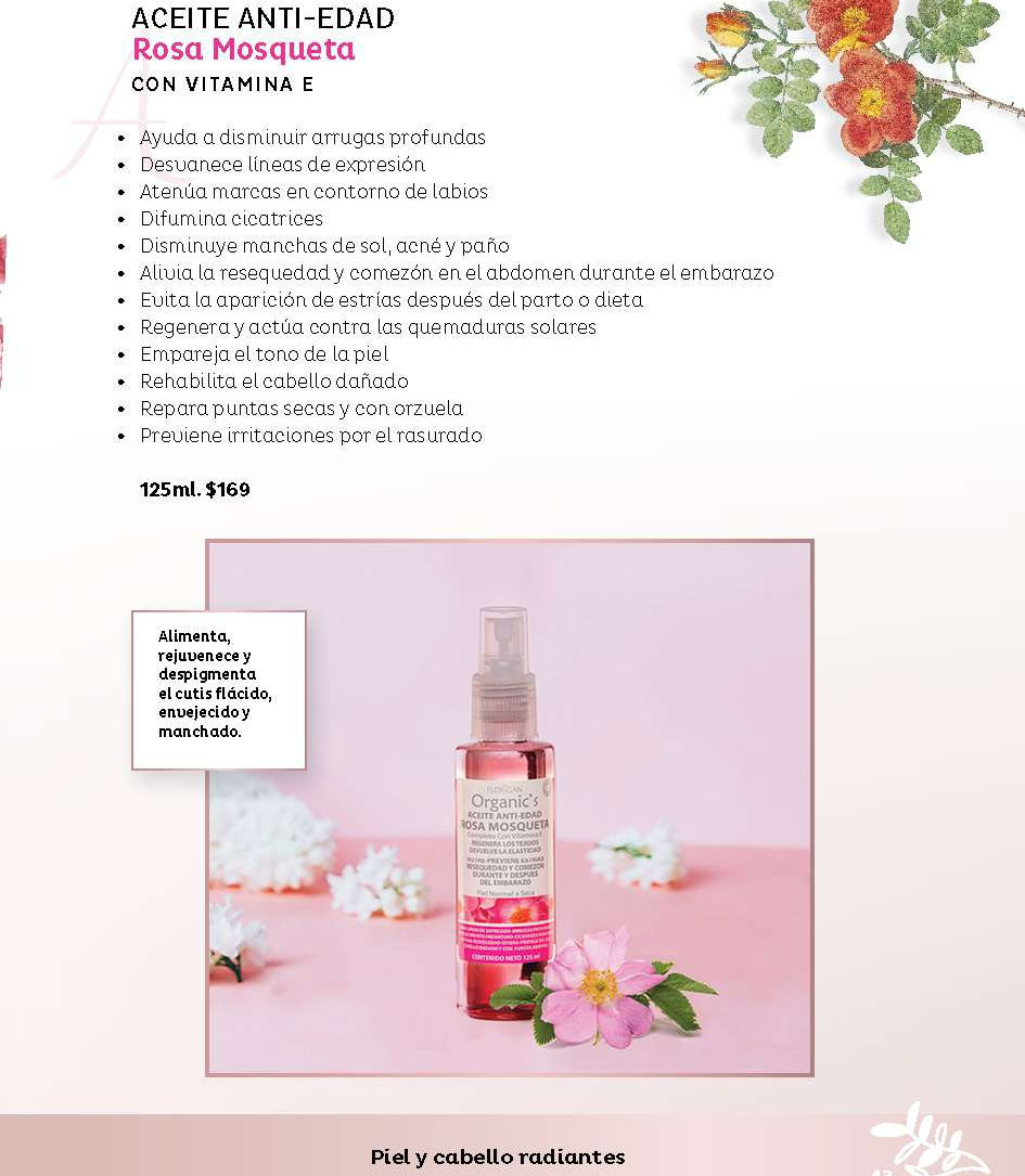 Miniatura: Kit Antiedad Aceite Rosa Mosqueta+ Agua Hidratante de Rosas