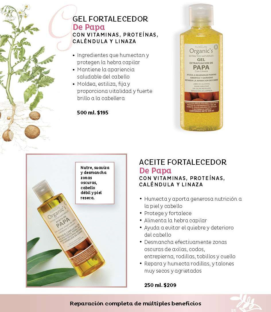 Miniatura: Aceite De Papa Con Vitaminas, Proteínas, Caléndula