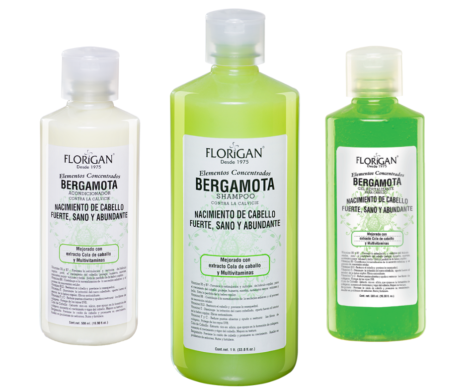 Anticaída Shampoo+ Acondiconador+ Gel Bergamota + Envío Gratis