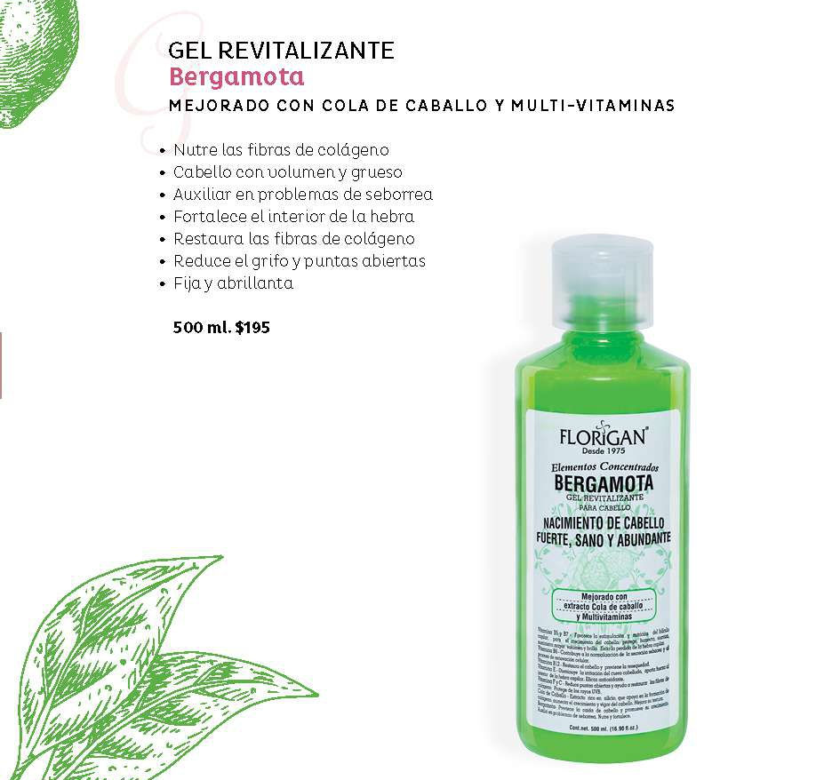 Miniatura: Gel Revitalizante para Cabello Bergamota