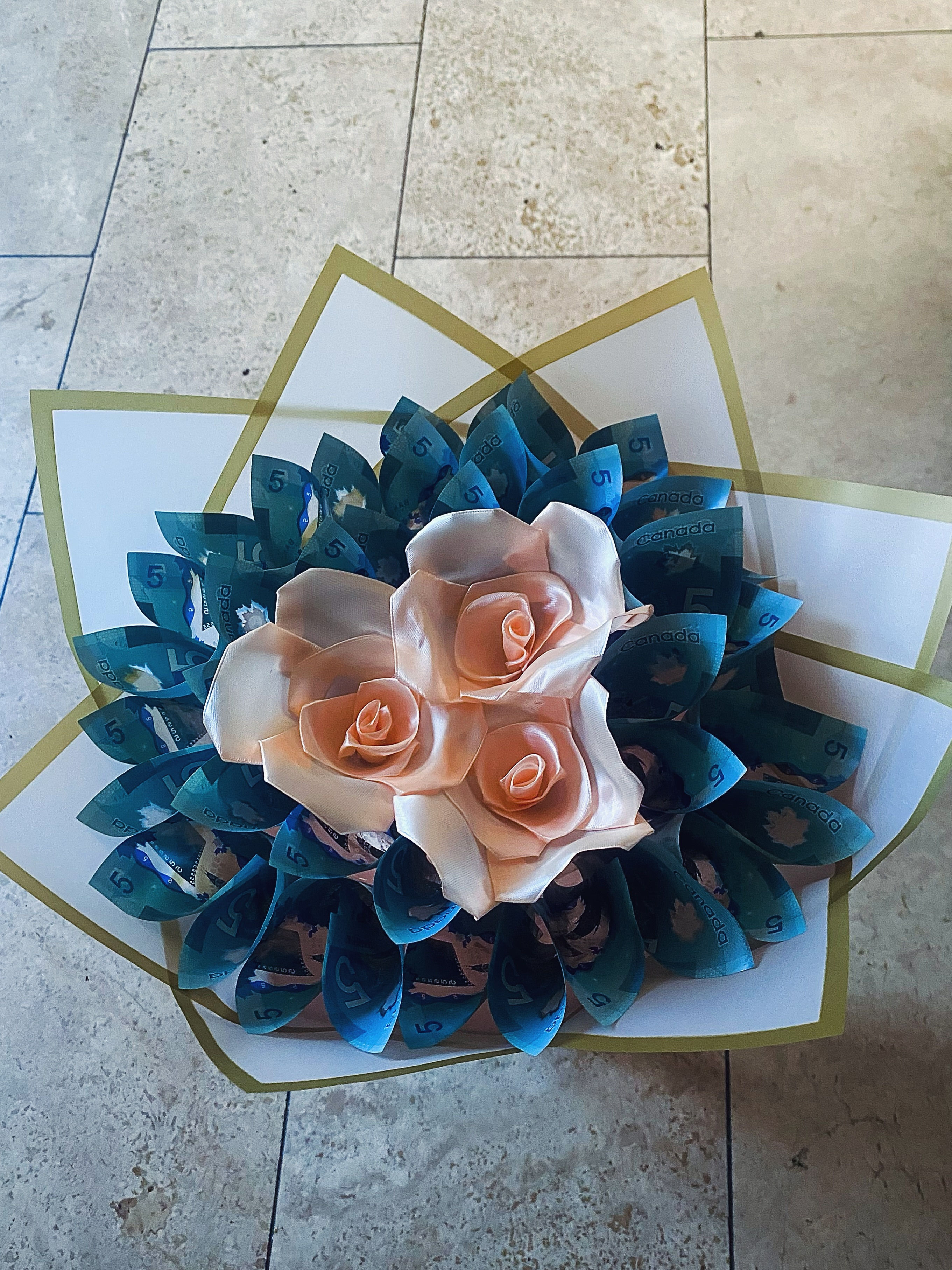 $100 Money Bouquet