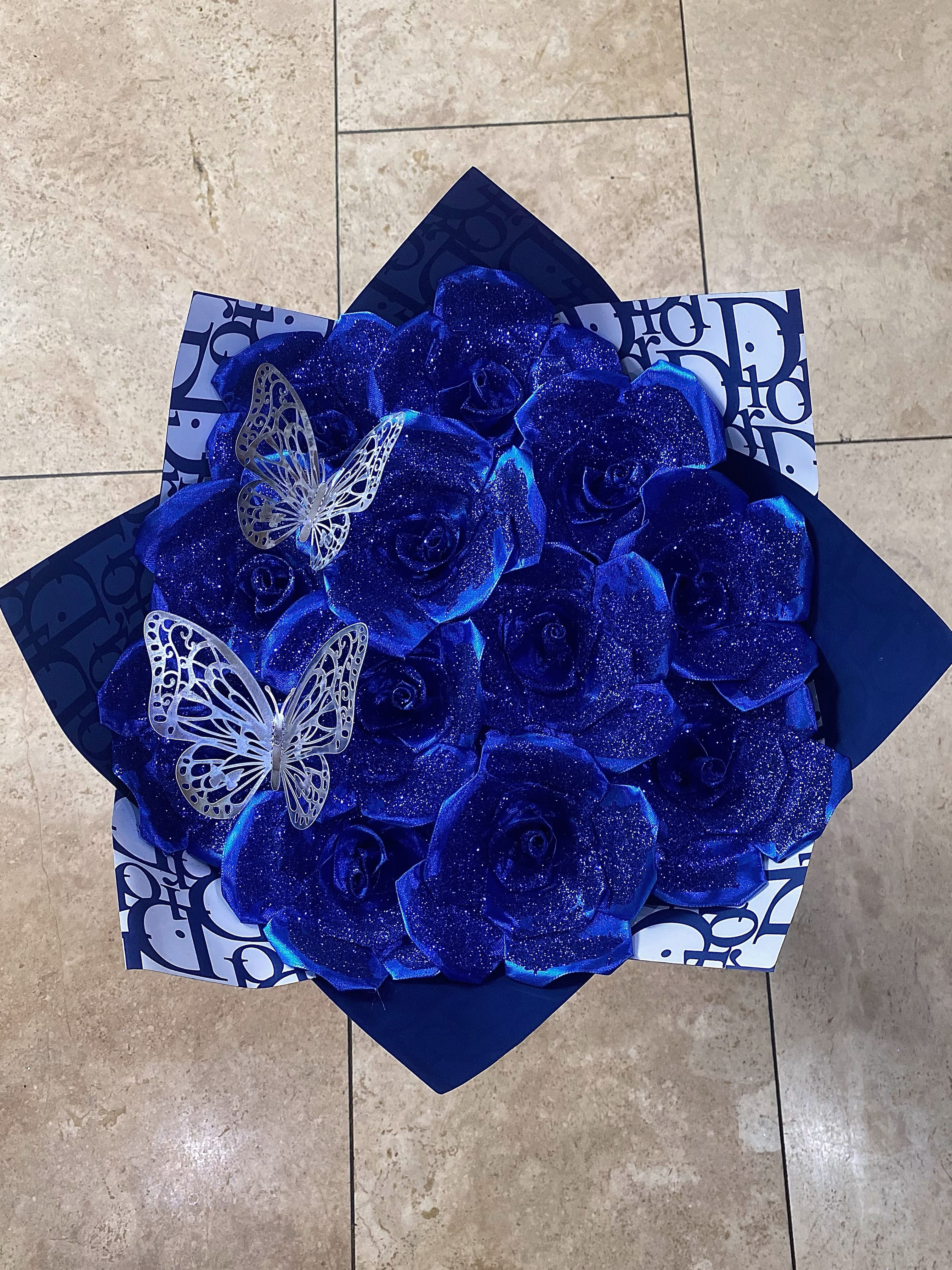 12ct Eternal Glitter Bouquet