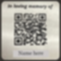 MTL QR Code Plaque.