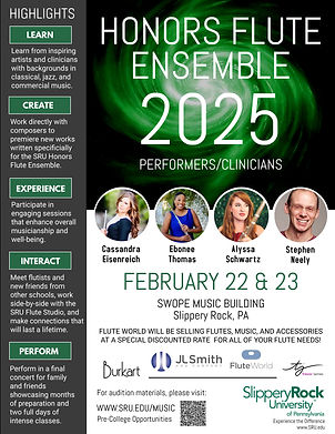 2025 SRU Honors Flute Ensemble Poster.jpeg