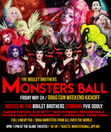 The Boulet Brothers' Monsters Ball Drag Con Weekend