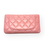 Miniatura: Chanel Lambskin Quilted Wallet Pink