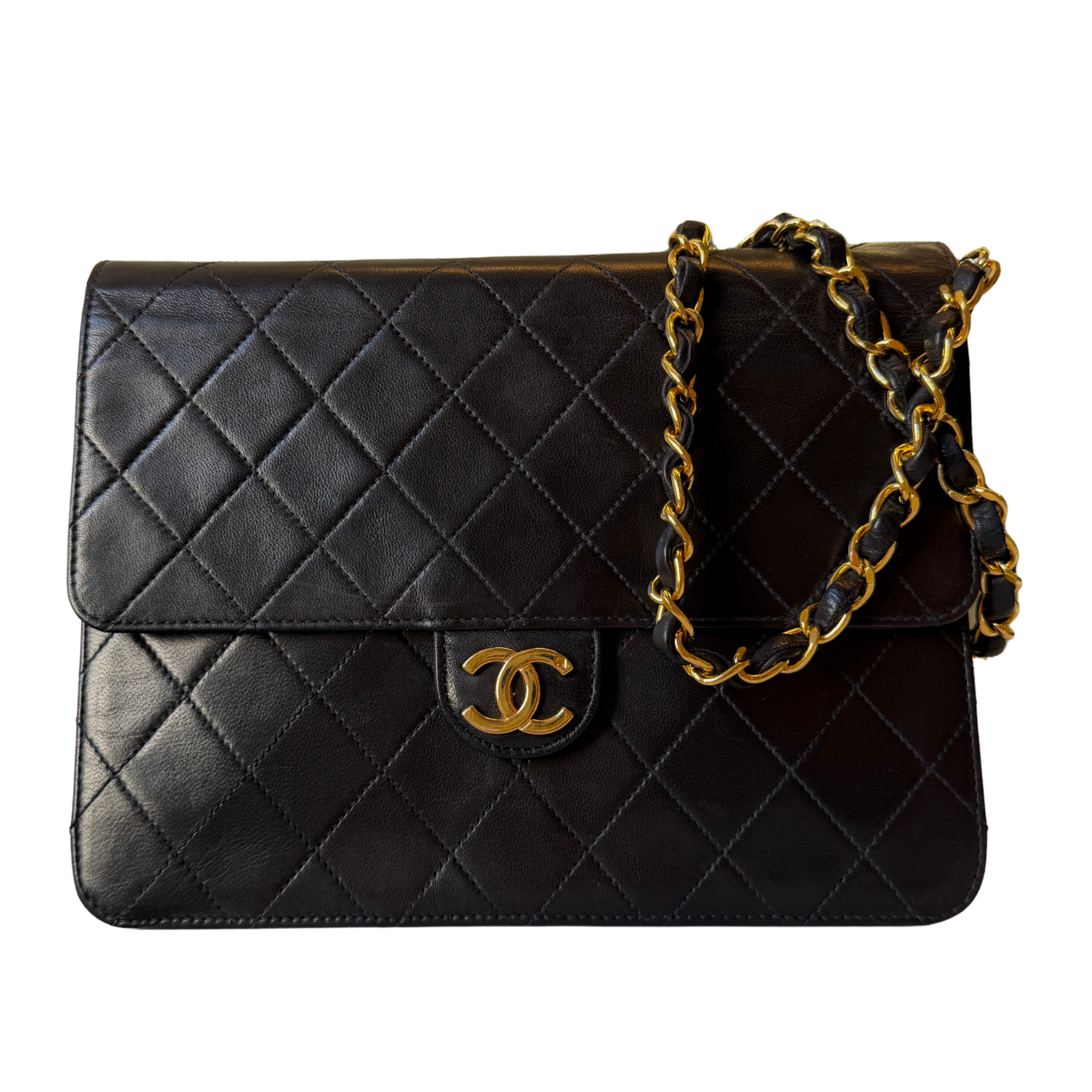 Chanel Quilted Leather Single Flap