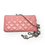 Miniatura: Chanel Lambskin Quilted Wallet Pink