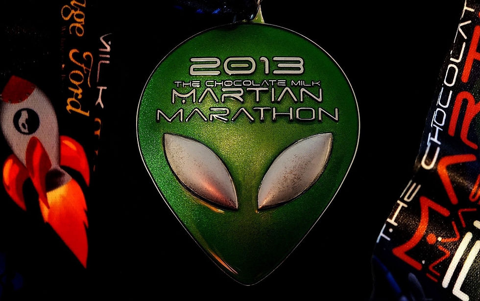 Martian marathon de Dearborn (Michigan).