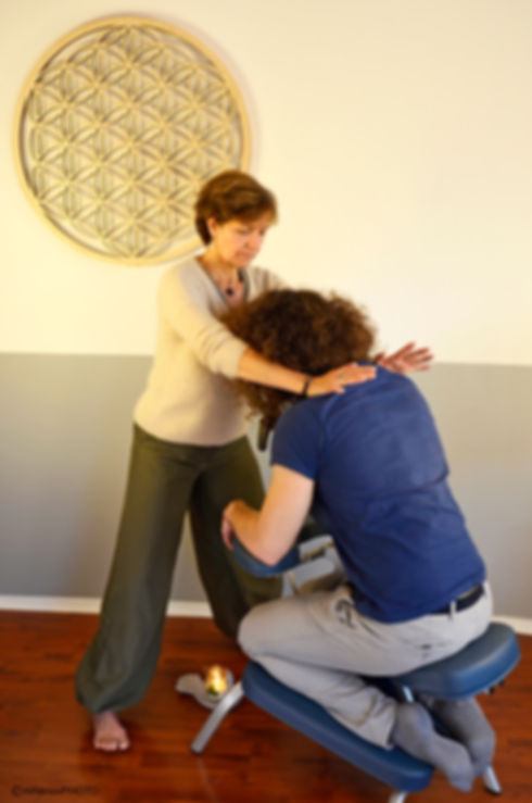 Shiatsu sur chaise - Forfait 4 séances