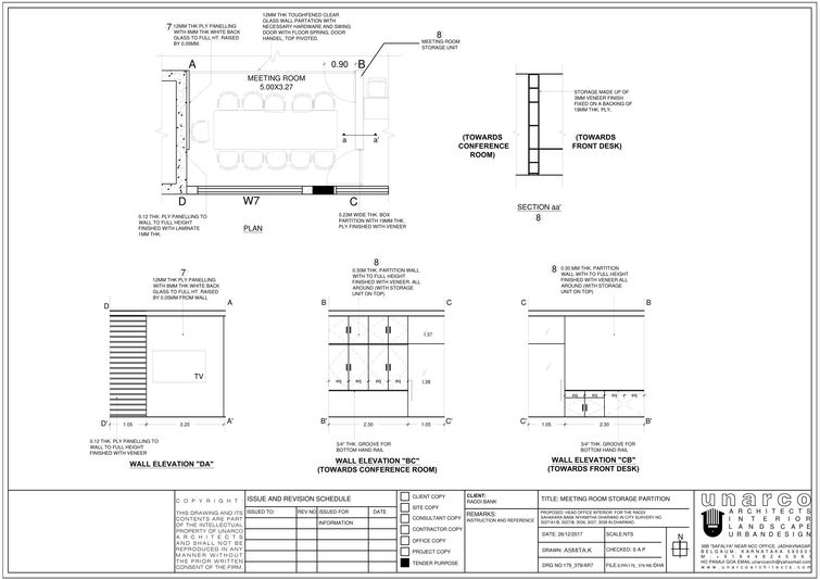 Interior design, commercial design,Furniture and material specification,Technical drawings, Bank interiors 