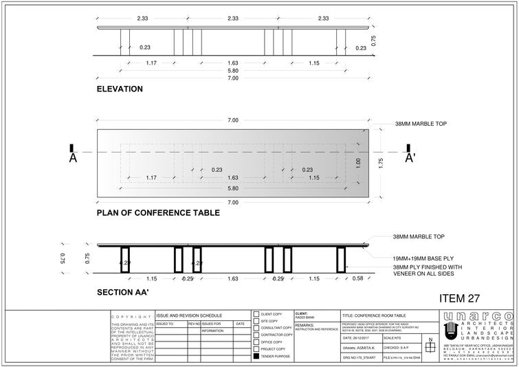Interior design, commercial design,Furniture and material specification,Technical drawings, Bank interiors 