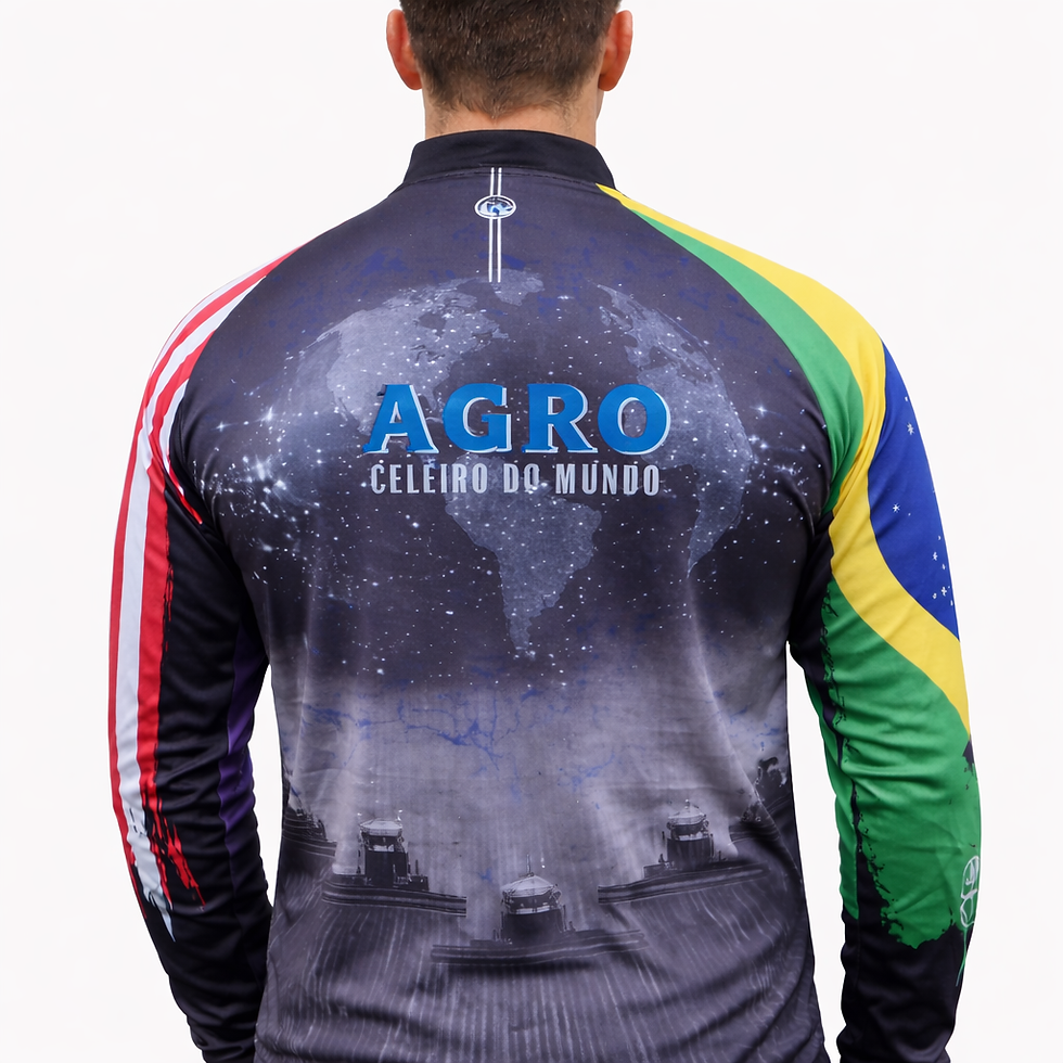 Miniatura: CAMISA TÉRMICA BRASIL EUA MASCULINA