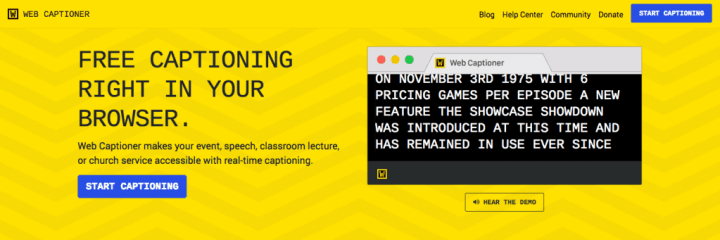 web captioner automatic caption generator free captioning right in your browser
