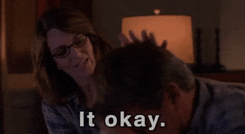 liz lemon consoling jack donaghy not to cry