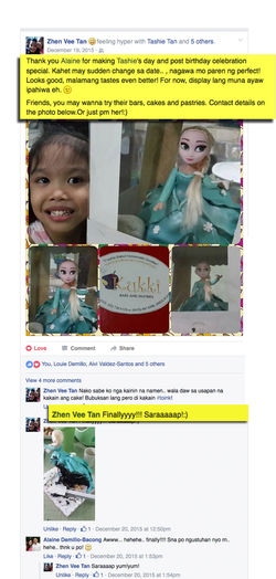 Elsa Doll Cake
