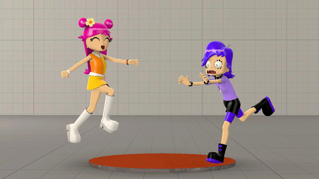 Hi Hi Puffy AmiYumi character models