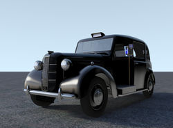 Austin FX3 black cab