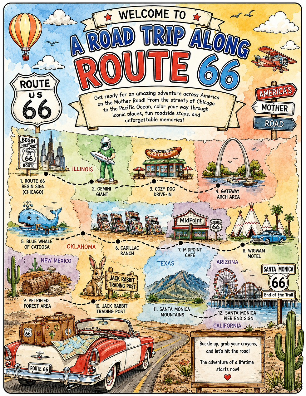 Thumbnail: A Drive on Route 66