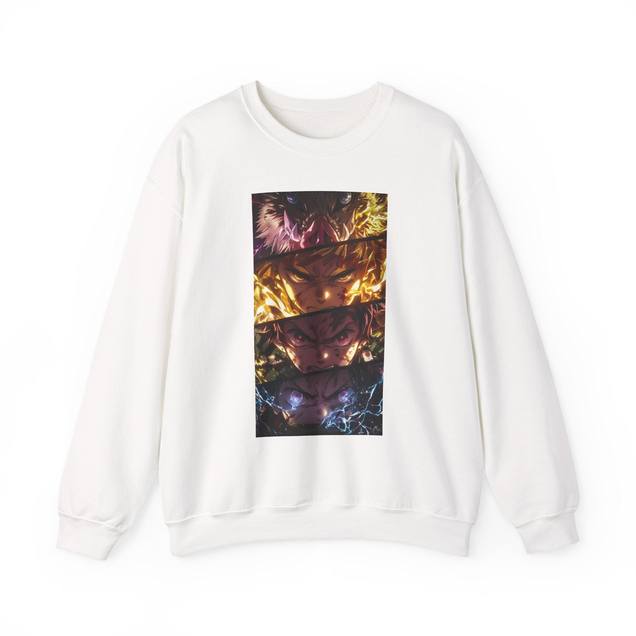 Anime Eyes & Red Spider Lilies Crewneck Sweatshirt