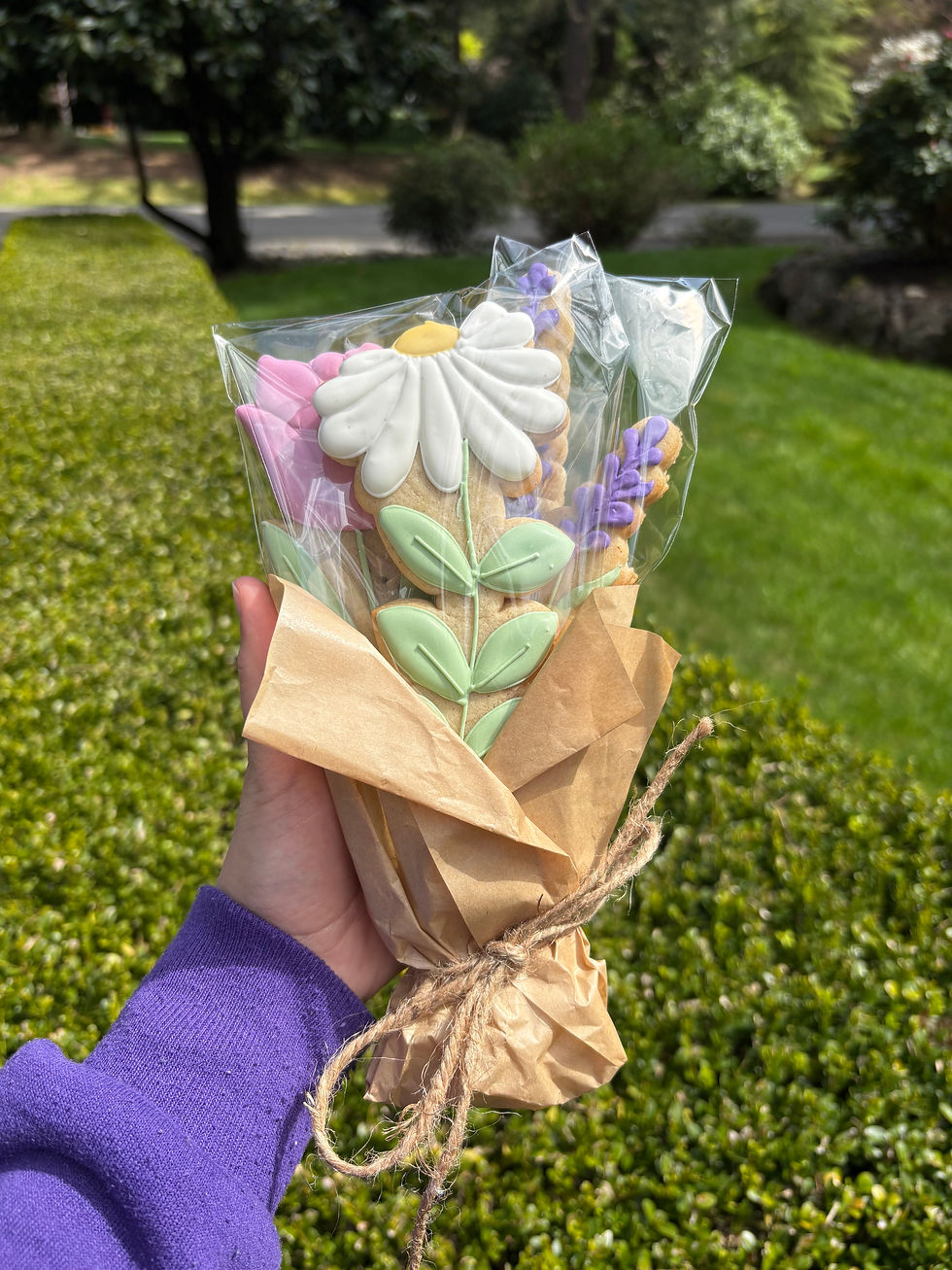 Thumbnail: 6" Cookie Flower Bouquet