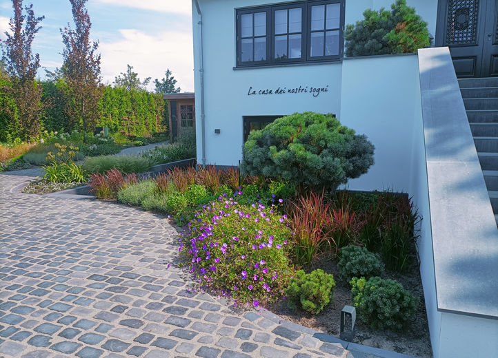 Luxe tuin en terras aangelegd door Groen in Style