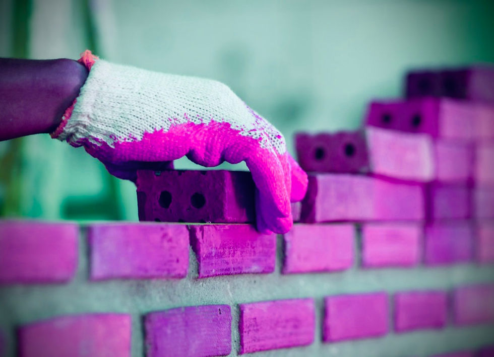Many may only see the bricks being laid and never notice what holds it all TOGETHER.