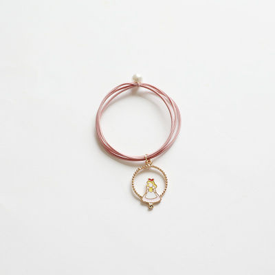 Thumbnail: Alice in wonderland hair tie -- Alice with pearl