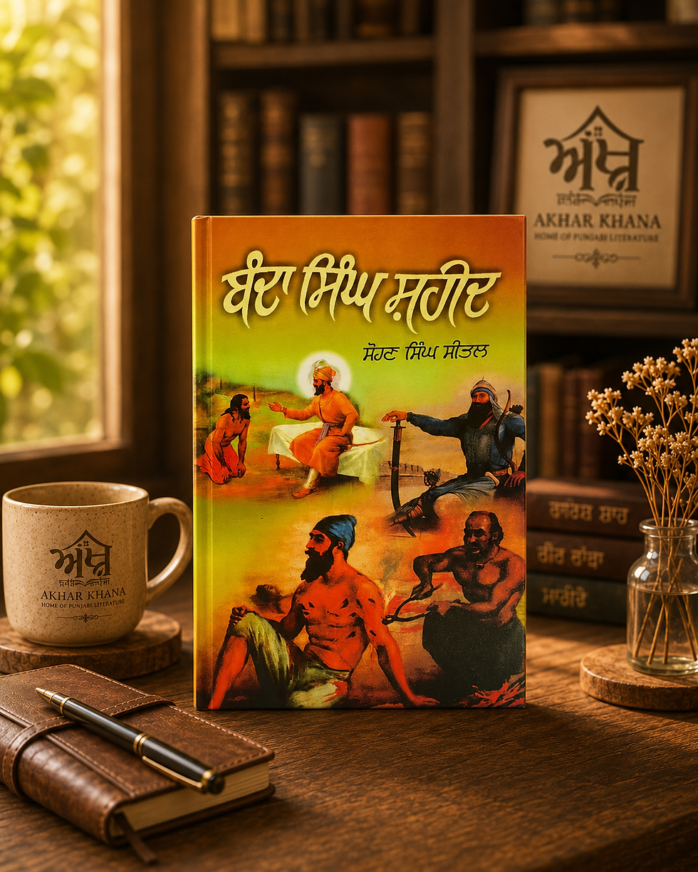 Banda Singh Shaheed Punjabi book by Sohan Singh Seet