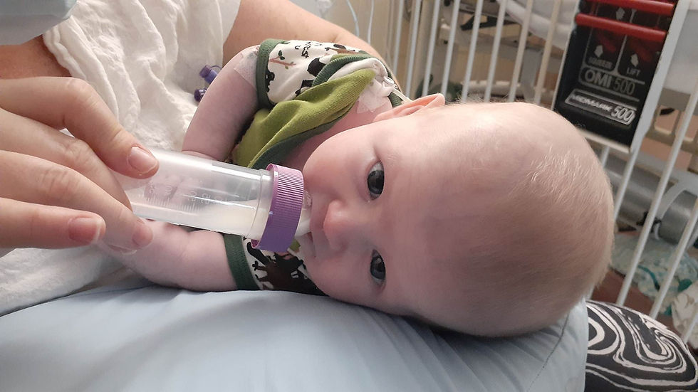 First Oral Feed