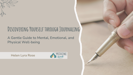 Discovering Yourself Through Journaling: A Gentle Guide to Mental, Emotional, and Physical Well-being
