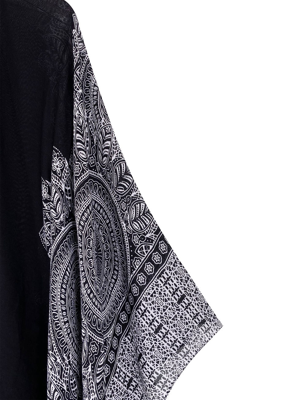 Thumbnail: Floral Print Open Front Kimono