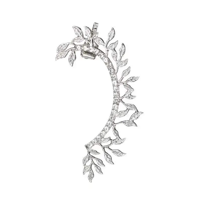 Thumbnail: Big Earrings Star Crystal Ear Clip Earrings for Women