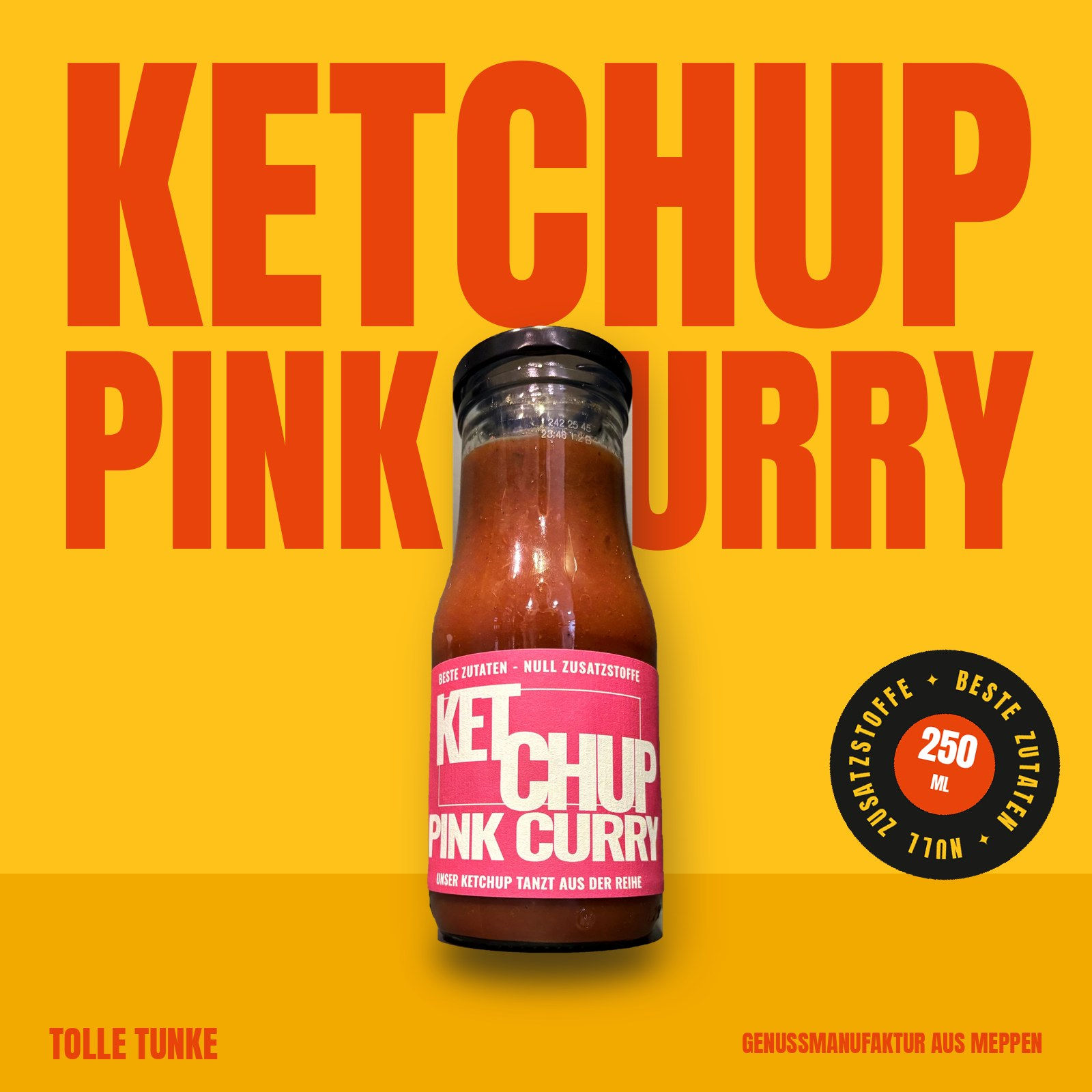 Ketchup Pink Curry – Vorderseite