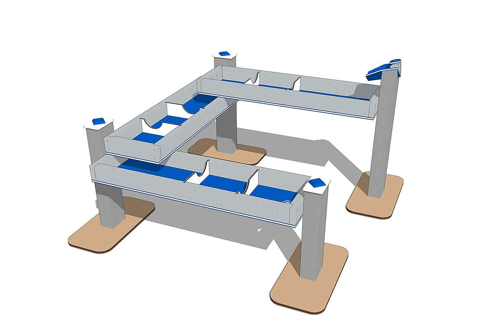 Thumbnail: Triple Water Trough - U-Shaped
