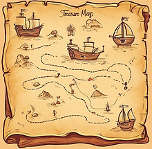 kids drawing of a treasure map.jpg