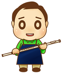 フルート工房きのしたのイラスト