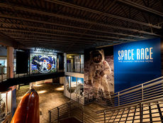 Hutchinson Takes Visitors From Space Travel to Salt Mines in One Day