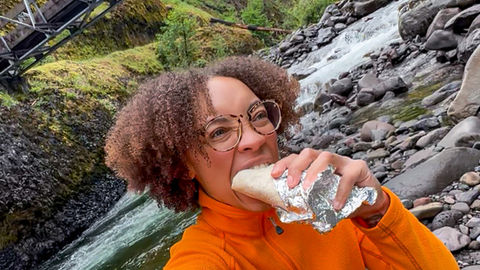 Hiking Tunnel Falls via Eagle Creek Trail #440
