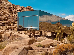 The Invisiable House at Joshua Tree