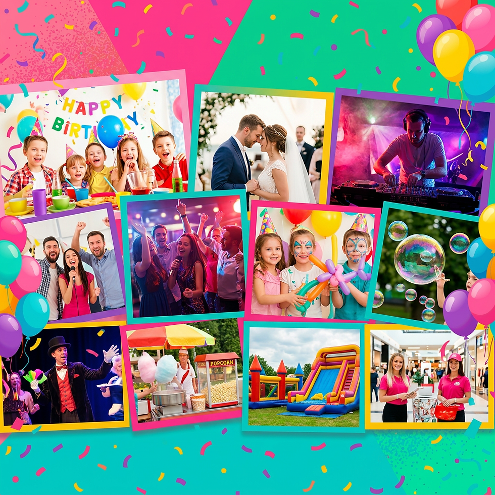 Organizzazione eventi professionali con animazione, DJ, spettacoli e intrattenimento per feste private ed eventi aziendali in Toscana e Liguria