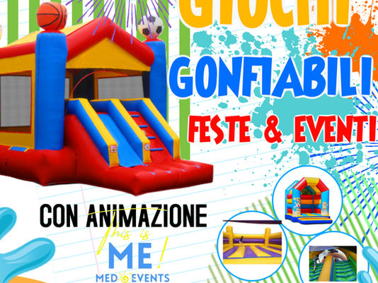 Noleggio giochi gonfiabili per feste e eventi