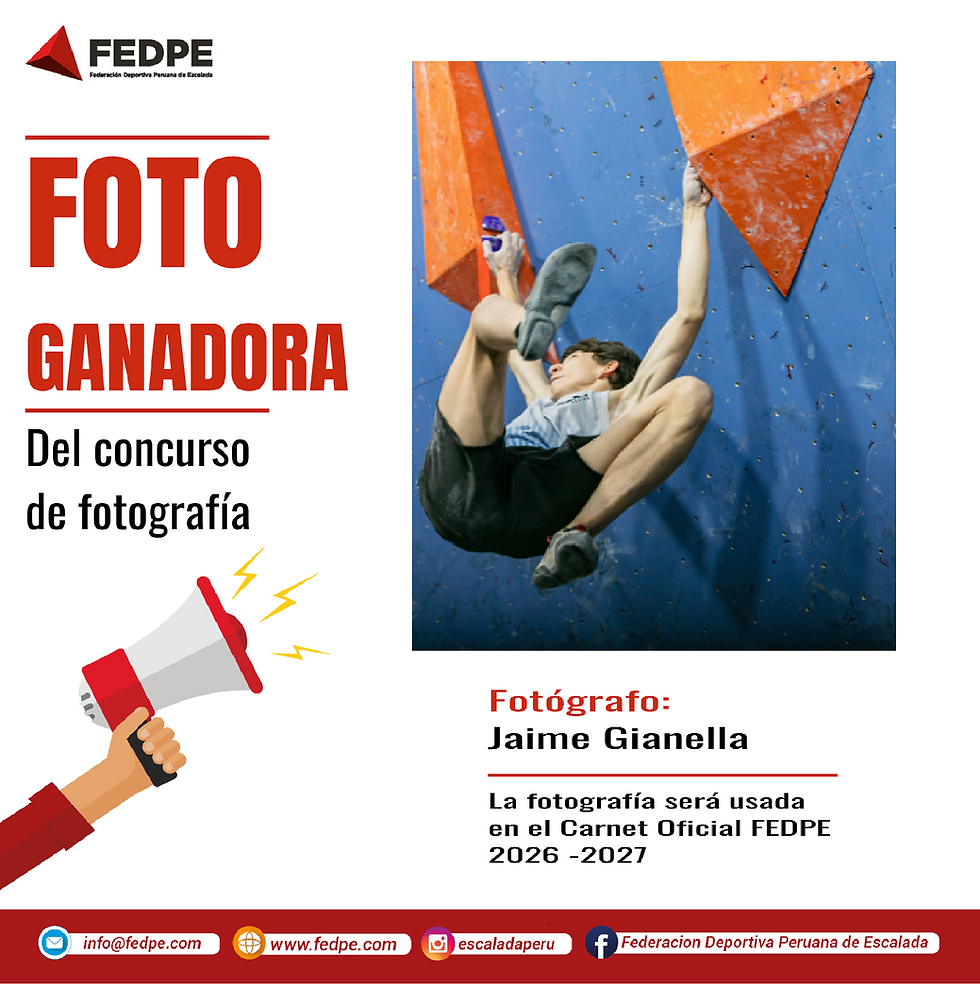 Foto Ganadora del Concurso Carnet FEDPE 2026